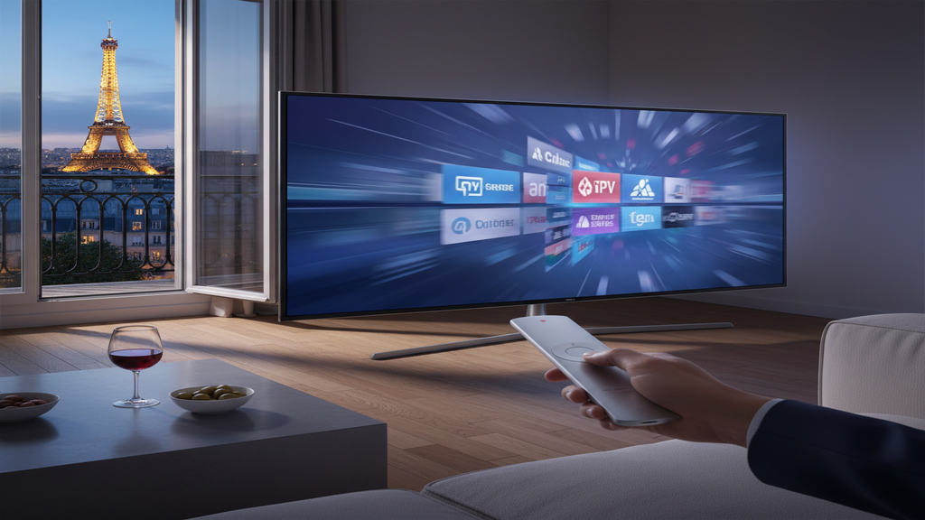 Un guide visuel expliquant comment choisir le meilleur abonne IPTV