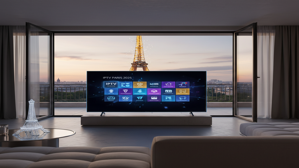 Un guide visuel pour choisir son abonnement IPTV 2025 sur une Smart TV