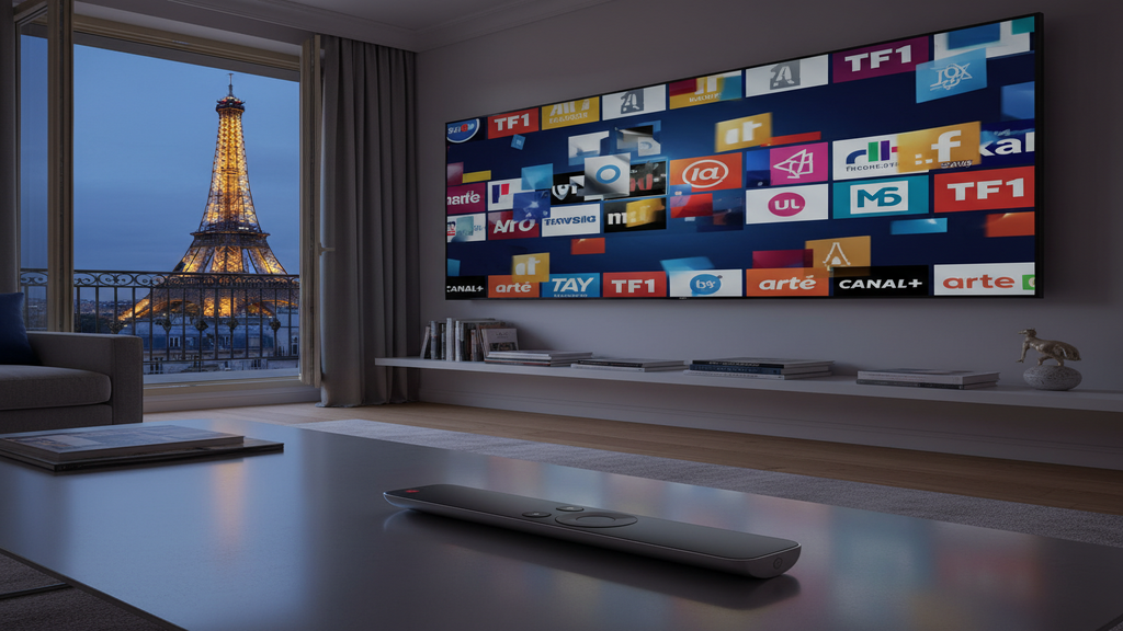 Un guide complet sur l'écran d'un ordinateur pour choisir le meilleur abonnement IPTV français.